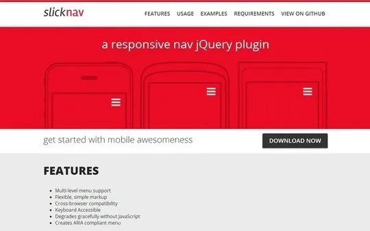 28 Exciting And Fresh jQuery Navigation Plugins 6