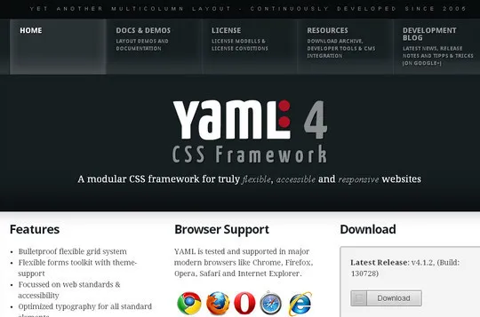 10 CSS Frameworks for Web Developers 1