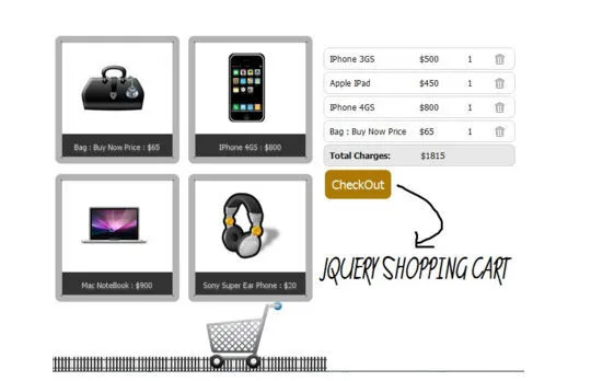8 Free jQuery Shopping Cart Plugins 2