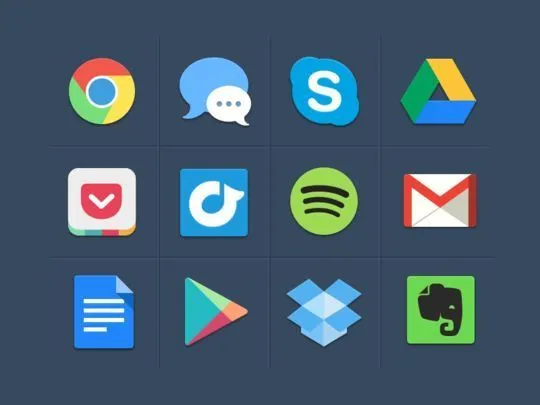 10 Free Creative Sets Of Flat Design Icons 199