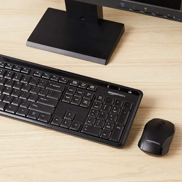 Wireless Computer Keyboard and Mouse Combo