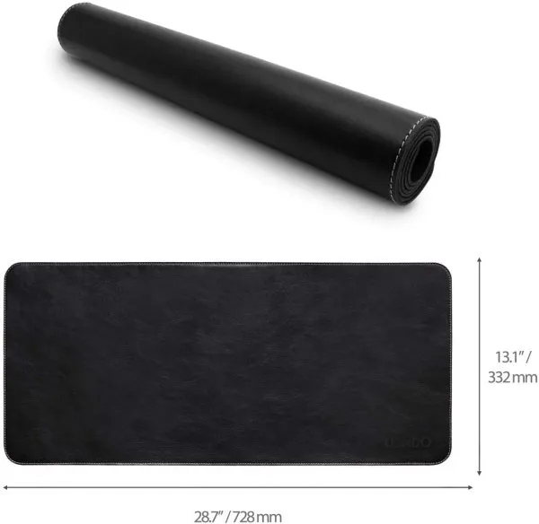 Londo Leather Extended Mouse Pad - 74 x 33.5 cm / 28.74 x 13.1 2