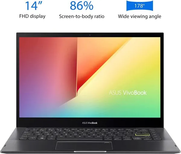 ASUS VivoBook Flip 14 Thin and Light Laptop 2-in-1 with 14” FHD Touch 2