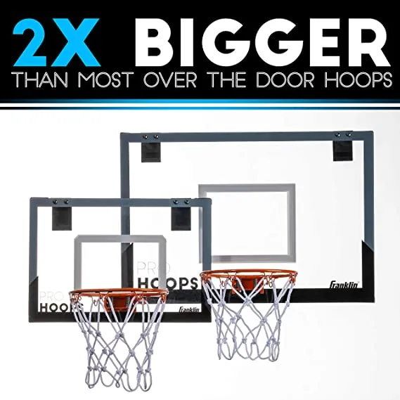 Franklin Sports Over The Door Basketball Hoop - Perfect for Any Room 5