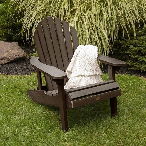 Highwood Hamilton Adirondack Chair Comfortable & fit for All Outdoor Places, AD-CHL1-ACE, Adult Size 5