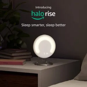 Introducing Amazon Halo Rise – Bedside Sleep Tracker with Wake-up Light and Smart Alarm