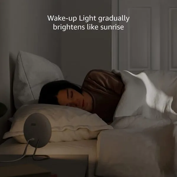 Introducing Amazon Halo Rise - Bedside Sleep Tracker with Wake-up Light and Smart Alarm 4